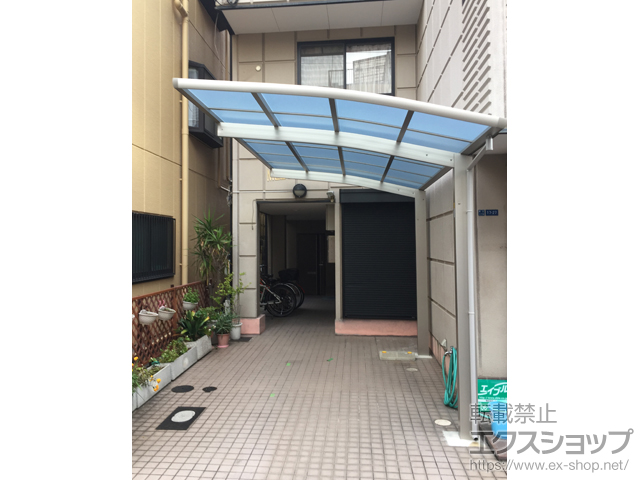 大阪府大阪市ののカーポート レイナポートグラン　積雪〜20cm対応 施工例