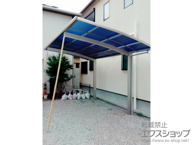 大阪府岸和田市ののカーポート プレシオスポート 積雪〜20cm対応 施工例