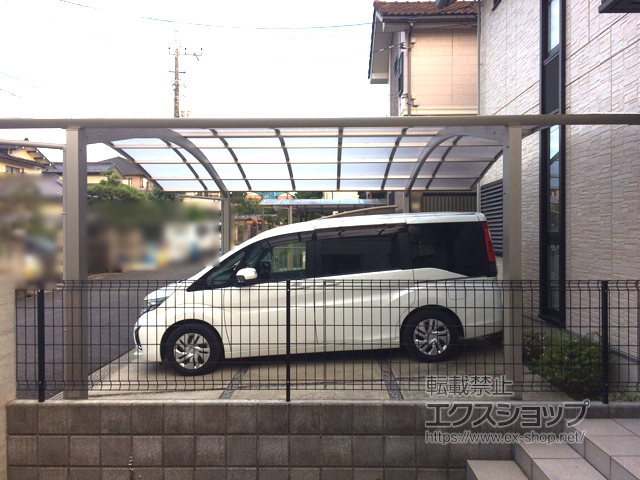 千葉県我孫子市ののカーポート レイナツインポートグラン　積雪〜20cm対応 施工例