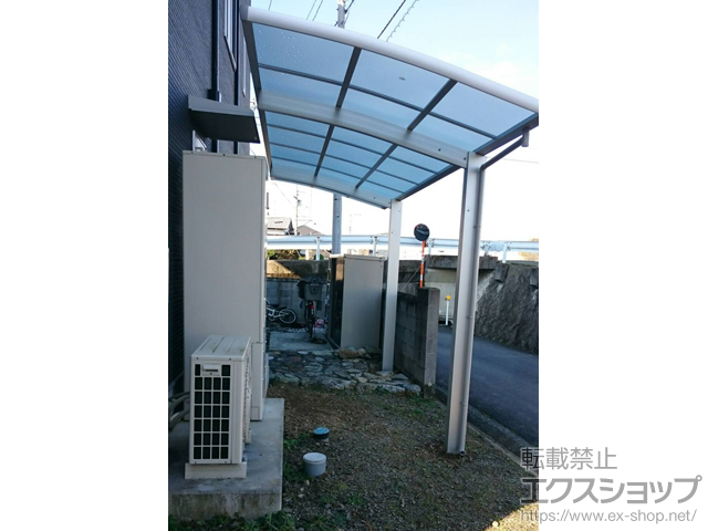 愛媛県松山市ののカーポート レイナポートグラン　積雪〜20cm対応 施工例