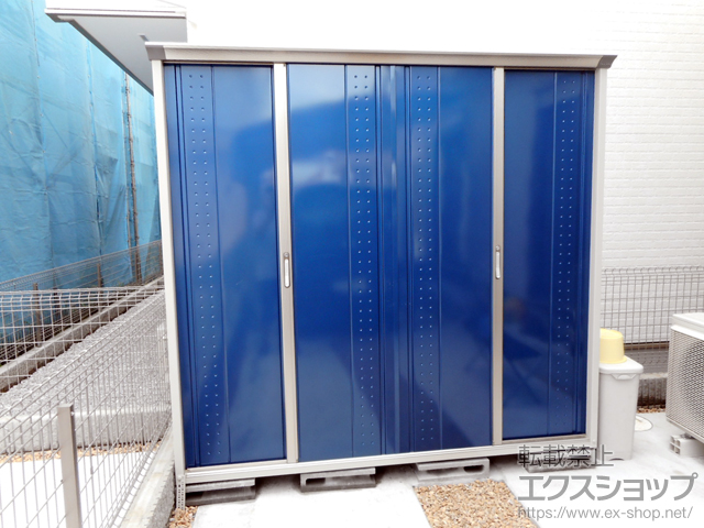 東京都東久留米市のの物置・屋外倉庫 グランプレステージジャンプ 　一般型 (GP-227H-F-DB) 施工例