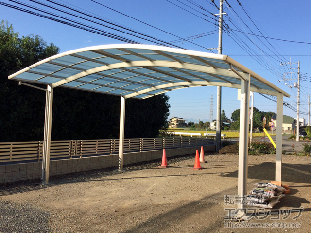 群馬県太田市ののカーポート レイナツインポートグラン　積雪〜20cm対応 施工例