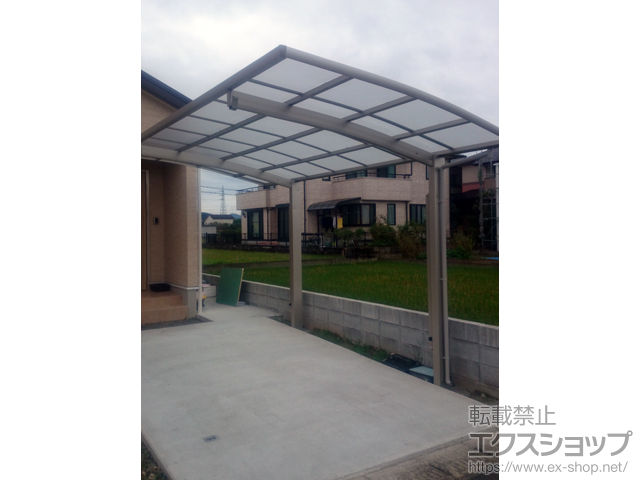 鹿児島県薩摩川内市ののカーポート レイナポートグラン　積雪〜20cm対応 施工例