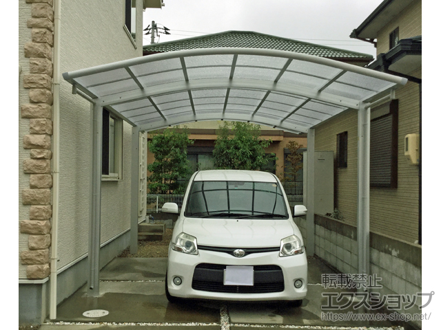 徳島県阿南市ののカーポート レイナツインポートグラン　積雪〜20cm対応 施工例