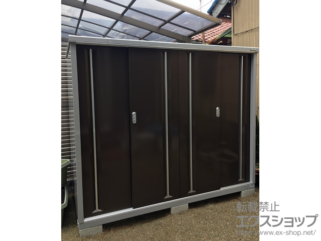 岐阜県岐阜市のの物置・屋外倉庫 シンプリー 一般型 ( MJX-199D-TB) 施工例