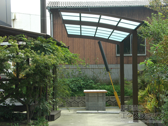 佐賀県佐賀市ののカーポート レイナポートグラン　積雪〜20cm対応 施工例