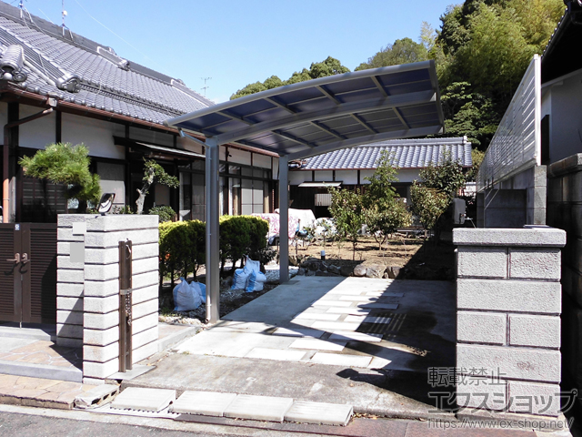 大阪府阪南市ののカーポート レイナポートグラン　積雪〜20cm対応 施工例