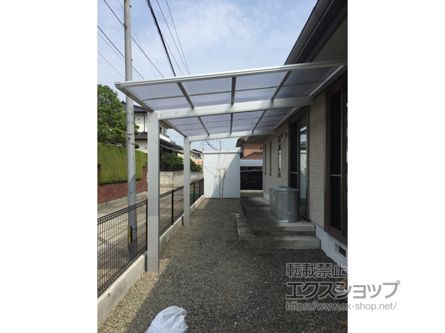 大分県由布市ののカーポート エフルージュグラン　積雪〜20cm対応 施工例