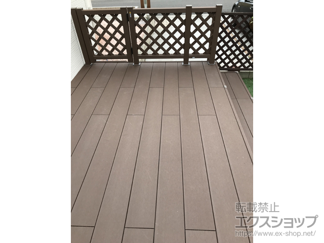 千葉県野田市ののウッドデッキ リウッドデッキ 200 施工例