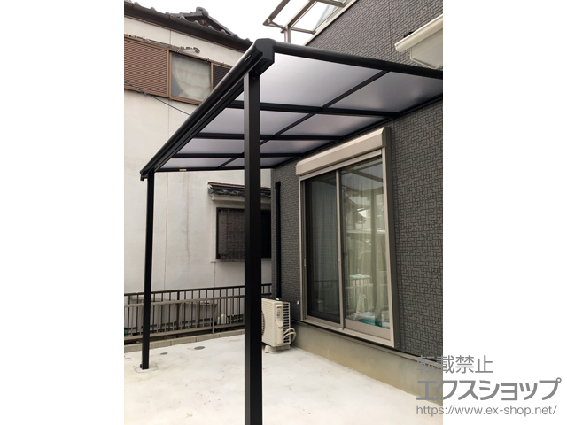 愛知県清須市ののテラス屋根 ヴェクターテラス F型 テラスタイプ 単体 積雪〜20cm対応 施工例