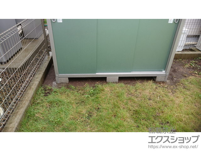 千葉県市原市のの物置・屋外倉庫 エスモ 一般型(ESE-1807A-EG) 施工例