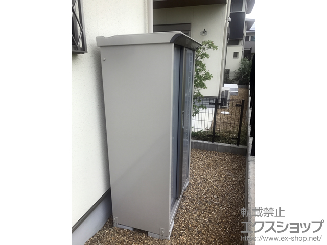 大阪府交野市のの物置・屋外倉庫 グランプレステージジャンプ 一般型 (GP-95B-T-GS) 施工例