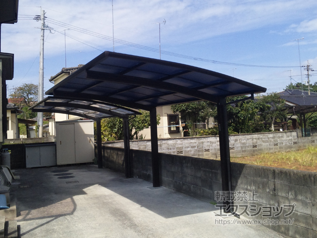 大分県中津市ののカーポート レイナポートグラン　積雪〜20cm対応 施工例