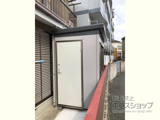 神奈川県横浜市のの物置・屋外倉庫 ナイソーGMタイプ 一般型 2460×1300×2270 SMK-32SGM 施工例