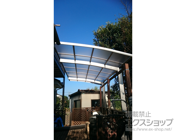 埼玉県狭山市ののカーポート レイナポートグラン　積雪〜20cm対応 施工例