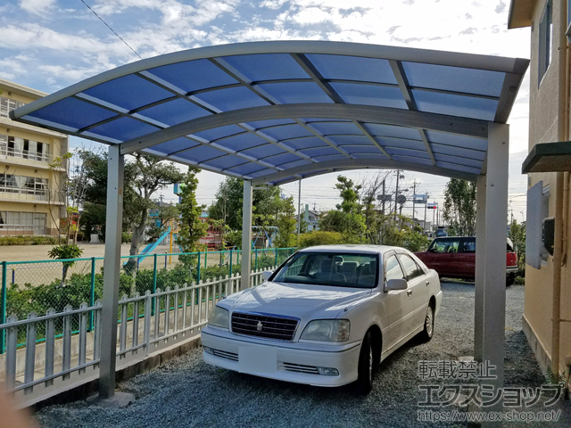 三重県四日市市ののカーポート レイナツインポートグラン　積雪〜20cm対応 施工例