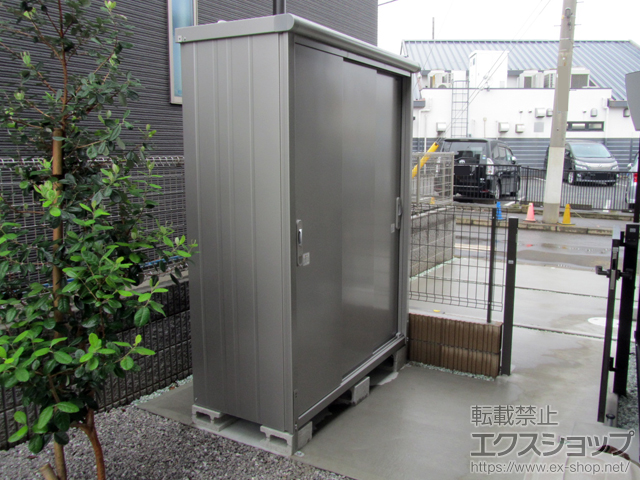 東京都東久留米市のの物置・屋外倉庫 エスモ 一般型(ESE-1506A-SS) 施工例