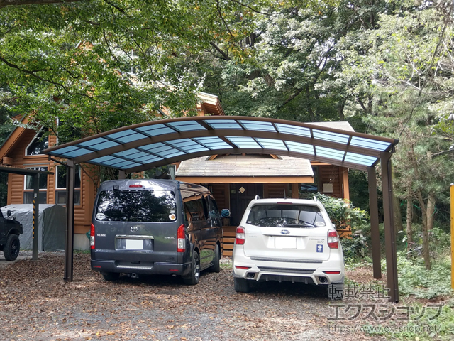 茨城県坂東市ののカーポート レイナツインポートグラン　積雪〜20cm対応 施工例