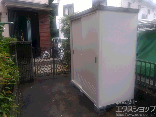 神奈川県横浜市のの物置・屋外倉庫 エポミニ 断熱構造 (YMEM-1809H-GB) 施工例