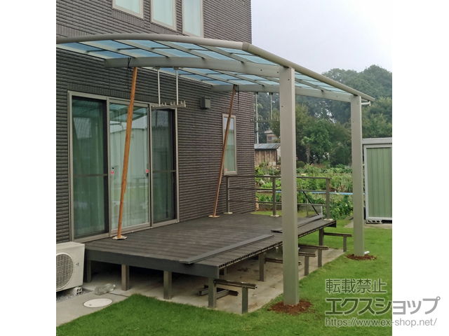 埼玉県春日部市ののカーポート レイナポートグラン　積雪〜20cm対応 施工例