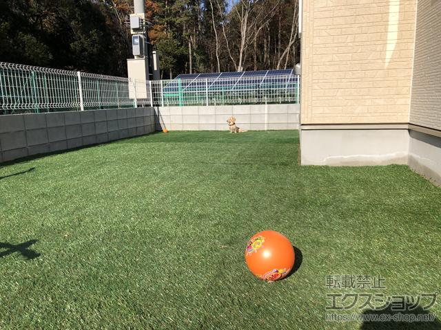 千葉県柏市ののフェンス・柵 ハイグリッドフェンスUF8型 フリーポールタイプ 施工例