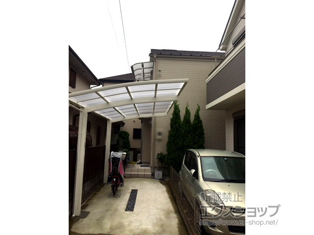 東京都町田市ののカーポート レイナポートグラン　積雪〜20cm対応 施工例