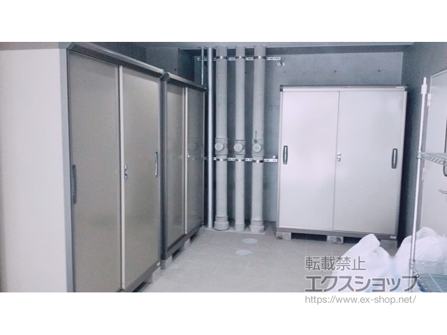 福岡県福岡市のの物置・屋外倉庫 ナイソーシスター 一般型 1500×900×1920 KMX-159E 施工例