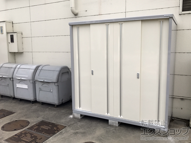 栃木県佐野市のの物置・屋外倉庫 シンプリー 一般型 (MJX-199E-FW) 施工例