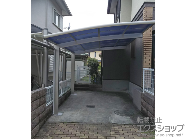 佐賀県三養基郡基山町ののカーポート レイナポートグラン　積雪〜20cm対応 施工例