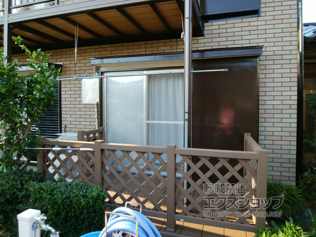 神奈川県厚木市ののウッドデッキ マージウッドデッキ 施工例