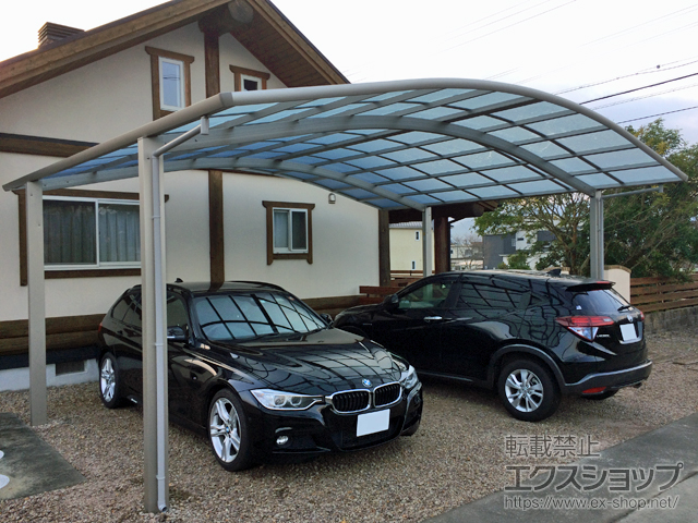 三重県度会郡度会町ののカーポート レイナツインポートグラン　積雪〜20cm対応 施工例