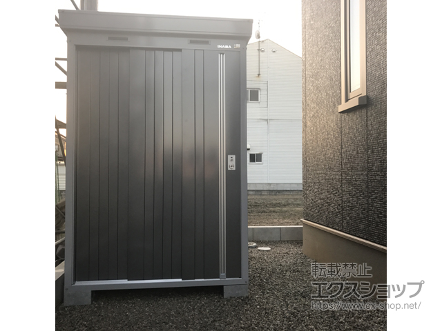 岐阜県岐阜市のの物置・屋外倉庫 ネクスタ 一般型 1370×2210×2020 NXN-30CS-PG 施工例