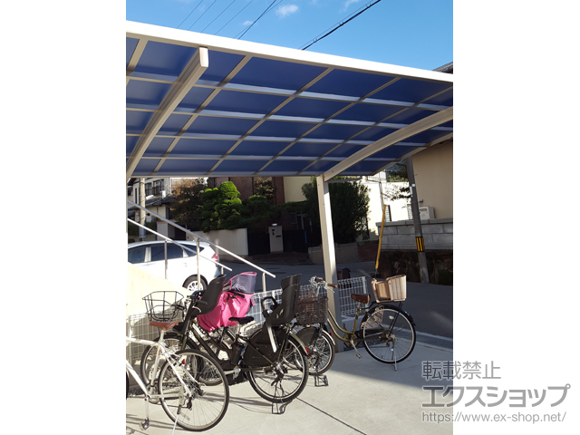 大阪府寝屋川市ののカーポート レイナポートグラン　積雪〜20cm対応 施工例