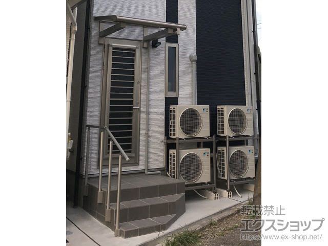 神奈川県横浜市ののフェンス・柵 パルトナーUDフェンス1型（手すり）自立タイプ 笠木のみタイプ 施工例