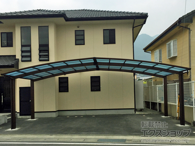 愛媛県四国中央市ののカーポート レイナトリプルポートグラン　積雪〜20cm対応 施工例