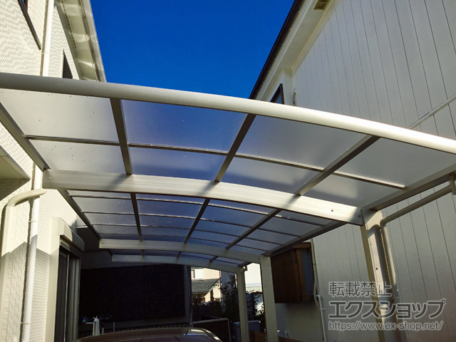 埼玉県川口市ののカーポート レイナポートグラン 延長　積雪〜20cm対応 施工例