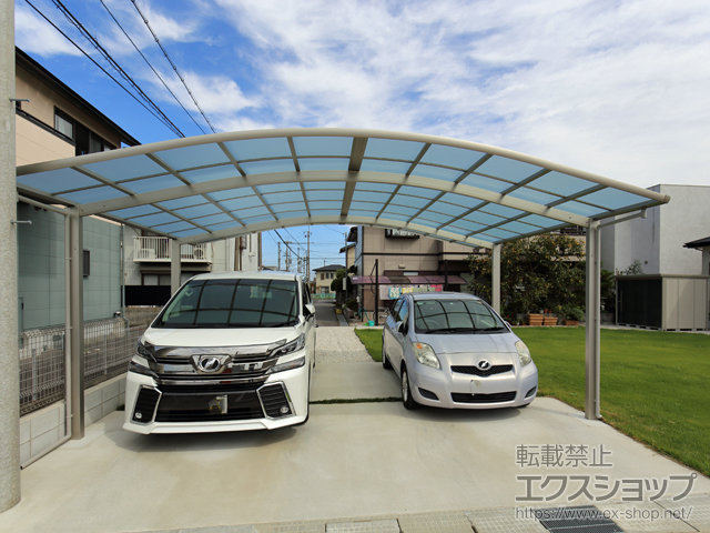 滋賀県守山市ののカーポート レイナツインポートグラン　積雪〜20cm対応 施工例