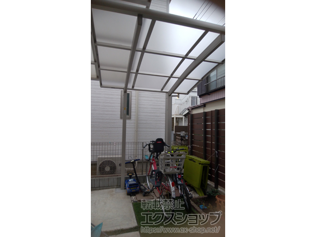 神奈川県大和市ののサイクルポート・駐輪場 レイナポートグランミニ 積雪〜20cm対応 施工例