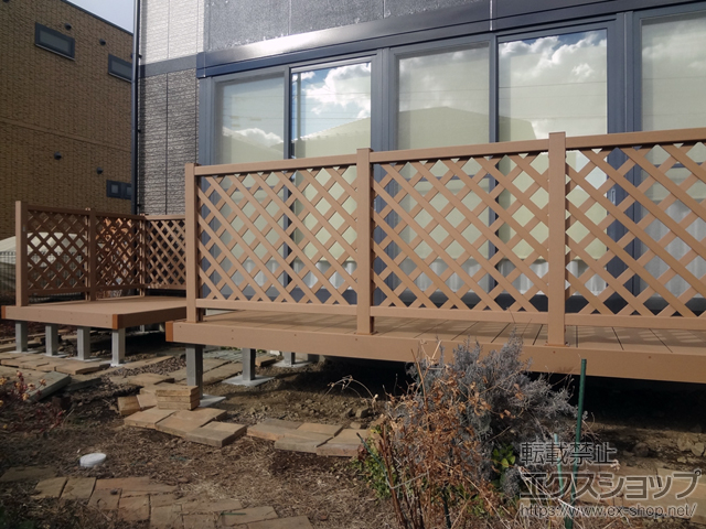 長野県松本市ののウッドデッキ リウッドデッキ 200 施工例