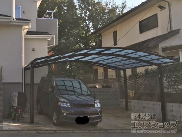 千葉県柏市ののカーポート レイナツインポートグラン　積雪〜20cm対応 施工例