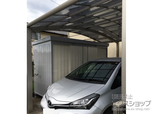 神奈川県足柄上郡中井町のの物置・屋外倉庫 ネクスタ 一般型 (NXN-45S-FW ) 施工例