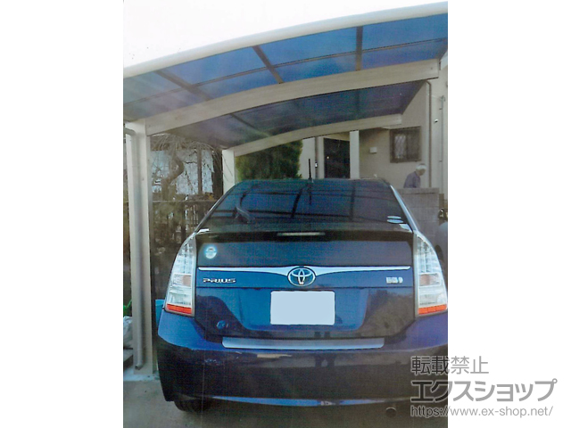 鹿児島県指宿市ののカーポート プレシオスポート 積雪〜20cm対応 施工例