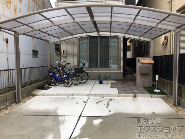 愛知県名古屋市ののカーポート レイナツインポートグラン　積雪〜20cm対応 施工例