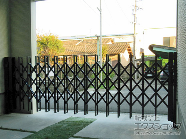 岡山県倉敷市ののカーゲート リフティングアコーHG 片開き 355S 施工例