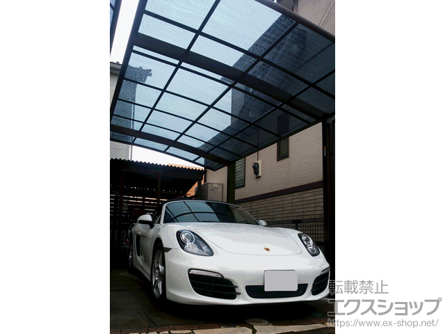 埼玉県三郷市ののカーポート プレシオスポート 積雪〜20cm対応 施工例