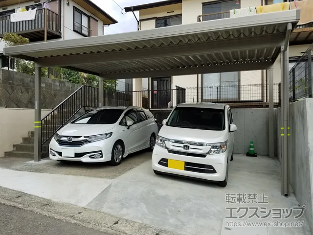 �É�������s��LIXIL ���N�V���i�g�X�e���j�̃J�[�|�[�g �e���I�X�|�[�gIII 1500 2��p �p��4�{�d�l �ϐ�`50cm�Ή� �{�H��