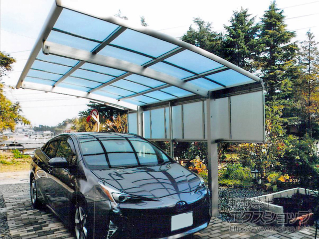 茨城県日立市ののカーポート レイナポートグランZ　積雪〜20cm対応 施工例