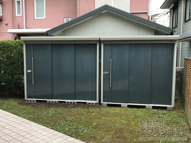 東京都八王子市のの物置・屋外倉庫 Mr.ストックマンダンディ 一般型(ND-2512-J ) 施工例