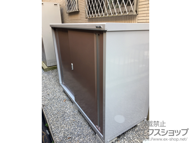 千葉県我孫子市のの物置・屋外倉庫 シンプリー 一般型 ( MJX-177C-P-AR) 施工例