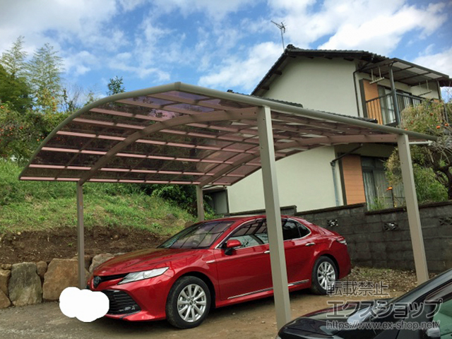 静岡県田方郡函南町ののカーポート レイナツインポートグラン　積雪〜20cm対応 施工例